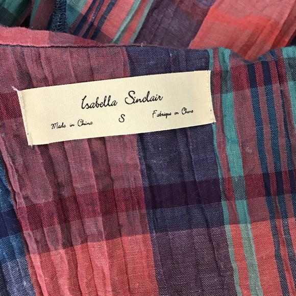 Isabella Sinclair Small Plaid Dress - Picture 3 of 6